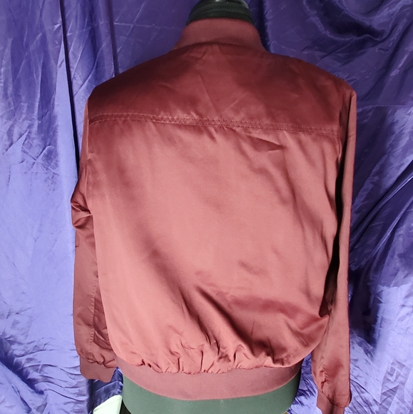 Red Bomber Jacket - Picture 3 of 3